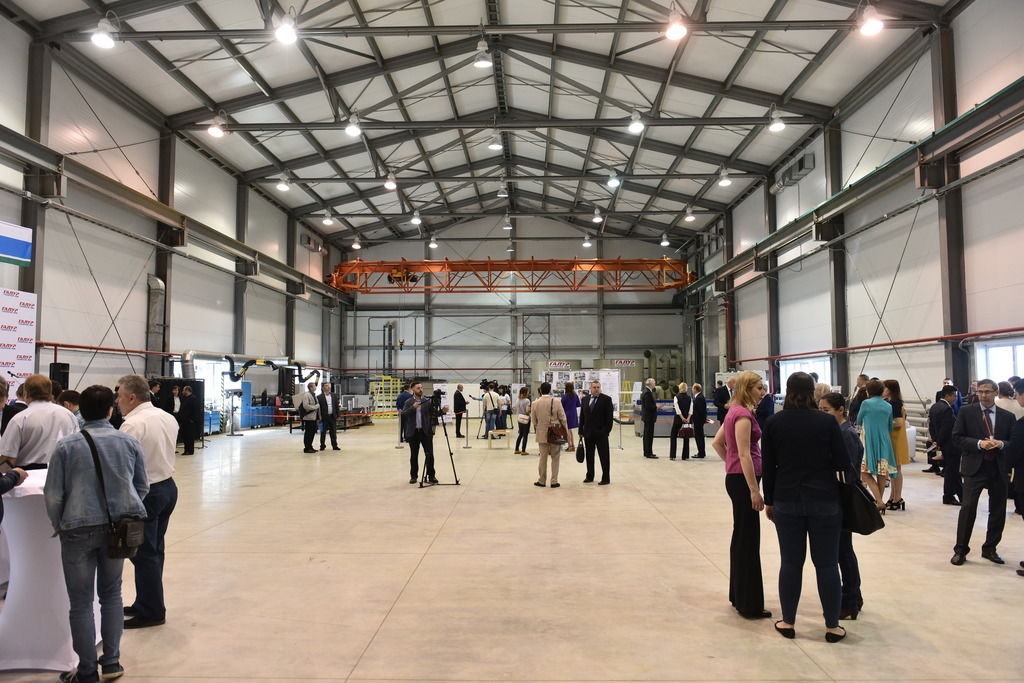 Opening of the GALUR factory in Yekaterinburg